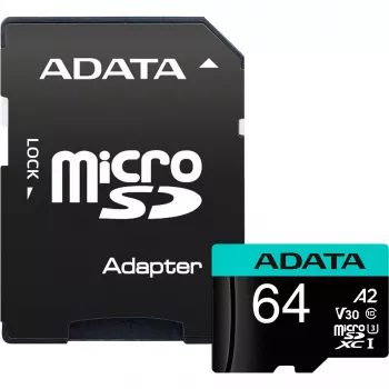 Μνήμη flash ADATA 64 GB MicroSDXC UHS-I Premier Pro