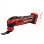Πολυεργαλείο μπαταρίας Power X-Change VARRITO, 18 Volt (Κόκκινο/Μαύρο, χωρίς μπαταρία και φορτιστή, με αξεσουάρ)