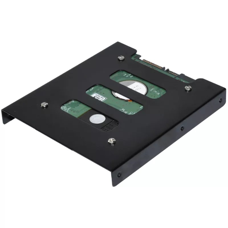 Πλαίσιο τοποθέτησης ultron εσωτερικό 1x2.5 SSD/HDD μεταλλικό μαύρο (377213)