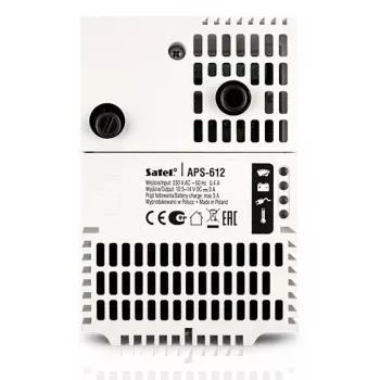 Τροφοδοτικό Satel APS-612 ενσύρματο 265 V Λευκό 122 mm x 84 mm x 78 mm