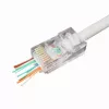 Σύνδεσμος καλωδίου Gembird LC-PTU-01/100 8P8C RJ45 Διάφανο