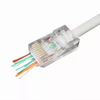 Σύνδεσμος καλωδίου Gembird LC-PTU-01/100 8P8C RJ45 Διάφανο