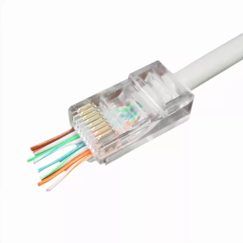 Σύνδεσμος καλωδίου Gembird LC-PTU-01/100 8P8C RJ45 Διάφανο