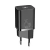 Baseus Super Si Quick Charger 1C 25W (μαύρο)
