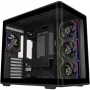 Elite 600 ARGB, κουτί tower μαύρο, 2x σκληρυμένο γυαλί