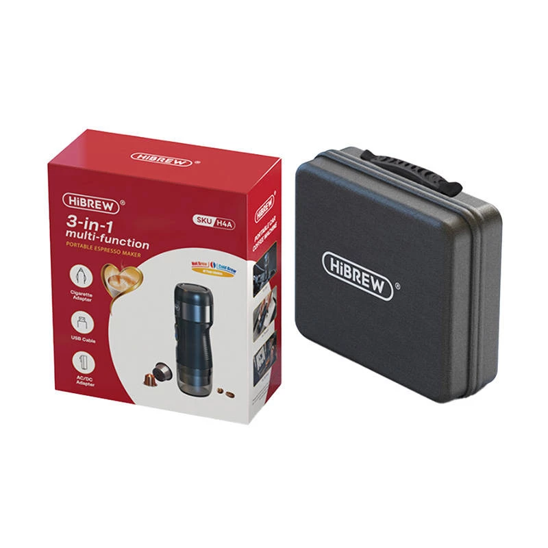 Φορητή 3-in-1 καφετιέρα με τσάντα 80W HiBREW H4A