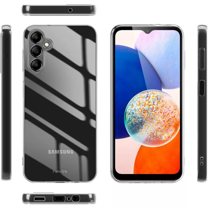 Nevox StyleShell Flex θήκη για Samsung Galaxy A15 5G / A15 4G, TPU, διάφανη