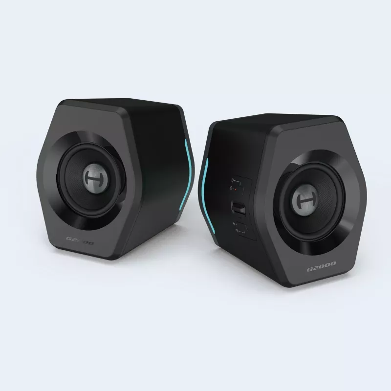 Edifier HECATE G2000 2.0 ηχεία για υπολογιστή, Bluetooth, 16 W, RGB, μαύρα