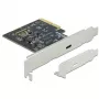 DeLOCK - Προσαρμογέας USB - PCIe 3.0 x4 Low-Profile - USB 3.2 Gen 2x2 x 1 (89036)