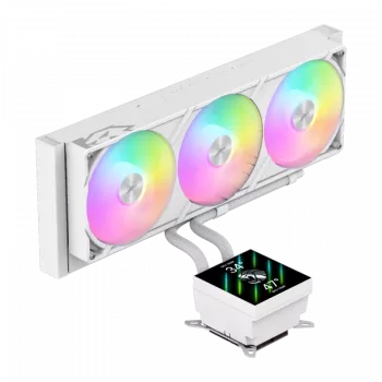 Gamemax υδρόψυξη CPU | GLACIER 360 LCD WH | Intel, AMD