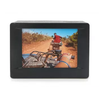 Easypix GoXtreme Enduro Μαύρο - Action κάμερα - τοποθετούμενη - 4K / 30 fps - 8,0 MPix - Wi-Fi - έως 30 m αδιάβροχη - Μαύρο