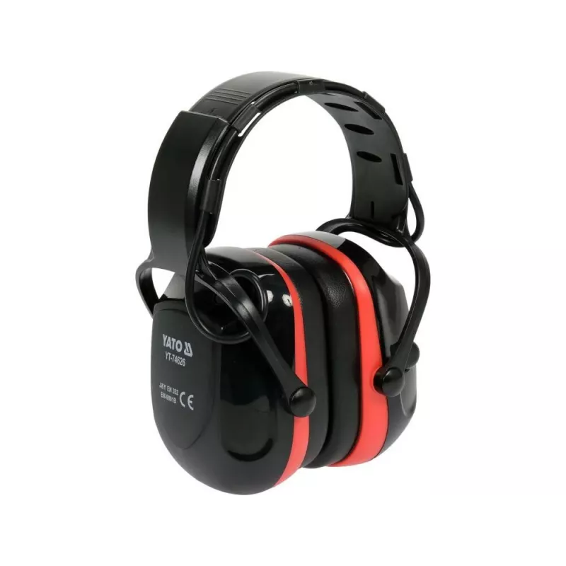 Ωτοασπίδες YATO YT-74626, κατασκευή PVC, μπαταρία πολυμερούς λιθίου, 348 g