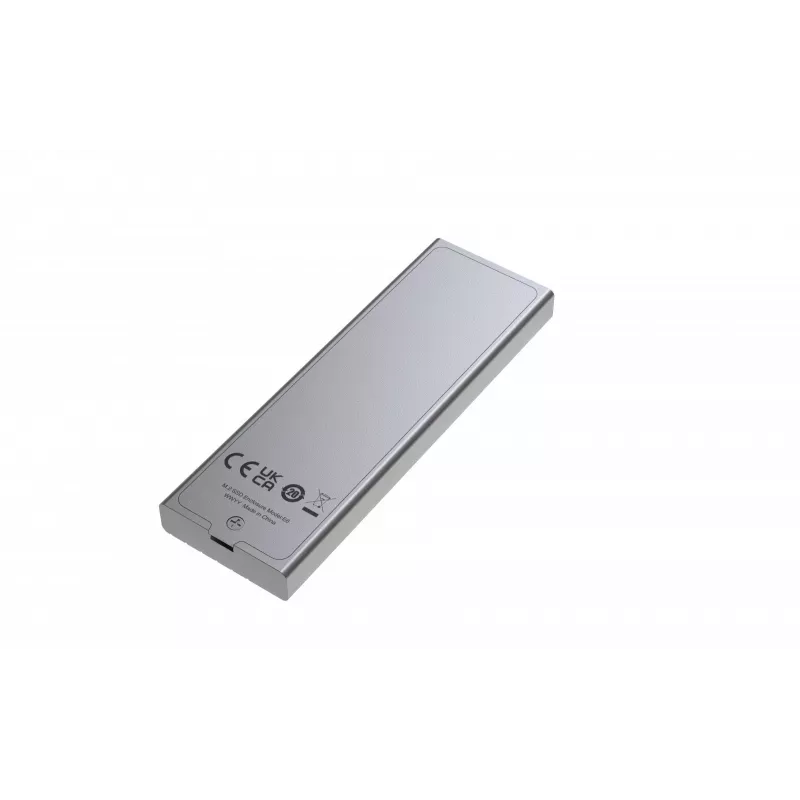 Θήκη SSD Lexar E6 ασημί M.2, PCIe, USB 3.2 Gen 2 (10 Gbit/s), USB‑C, αλουμίνιο, μεμονωμένο M.2 έως 4 TB