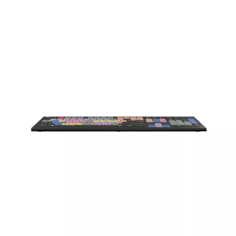 Logickeyboard LKB-EDIUS-A2PC-FR Πληκτρολόγιο Universal USB AZERTY Γαλλικό Μαύρο