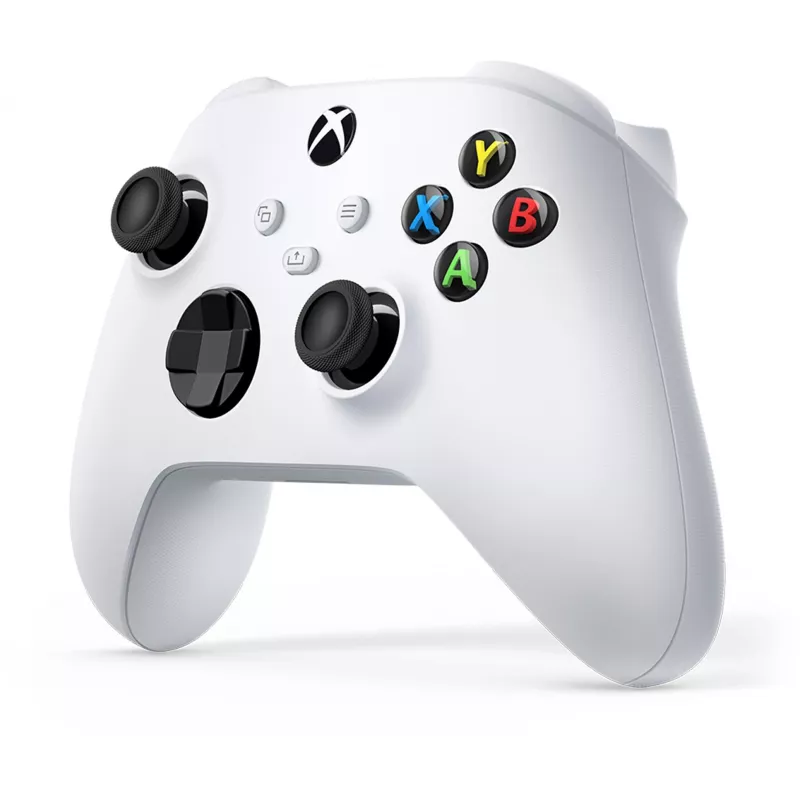 Microsoft Xbox Wireless Controller - Gamepad - Ασύρματο - Bluetooth - Robot White - για PC, Microsoft Xbox One, Android, Microsoft Xbox Series S, Microsoft Xbox Series X