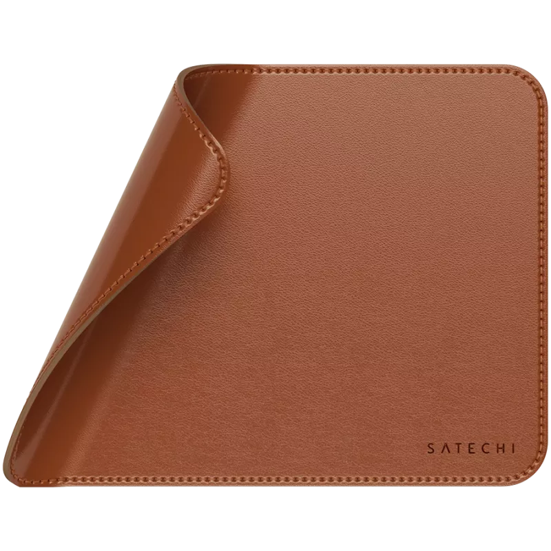 Satechi Premium mouse pad – mouse pad από vegan δέρμα (καφέ)