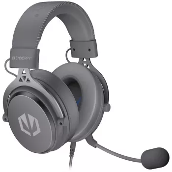 VIRO Plus USB Alt Gray, gaming headset σκούρο γκρι, USB-A, υποδοχή 3,5 mm, κάρτα ήχου 7.1-USB