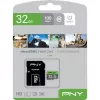Κάρτα MicroSDHC PNY Elite 32 GB Class 10 UHS-I P-SDU32GU185GW-GE