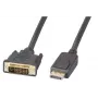 EFB-Elektronik Καλώδιο DisplayPort/DVI 24+1, αρσενικό-αρσενικό, 3m, μαύρο Κατασκευαστής: EFB Elektronik (K5564SW.3V2)