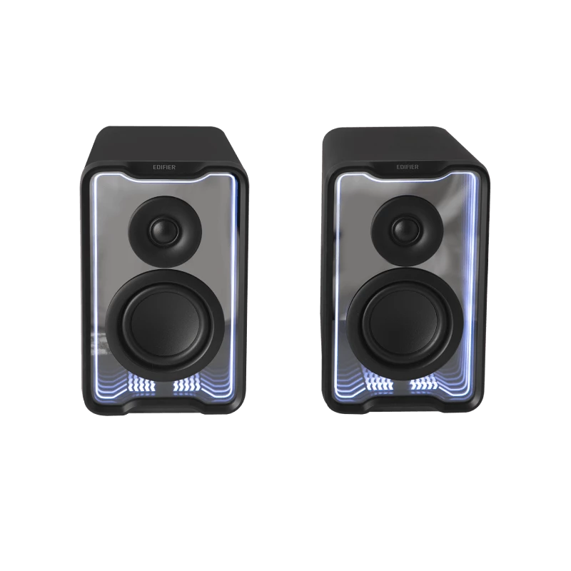 Edifier QR30 Ηχεία υπολογιστή μαύρα Bluetooth RGB retail - Ηχεία (QR30-BK)