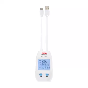 Δοκιμαστής USB-A / USB-C Unit UT658DUAL — υποστήριξη QC 3.0 & 4.0, μέτρηση 0–99999 mAh