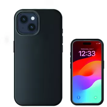 Θήκη 4smarts 540582 Θήκη smartphone για iPhone 15 Plus 6,7 ίντσες Μαύρο
