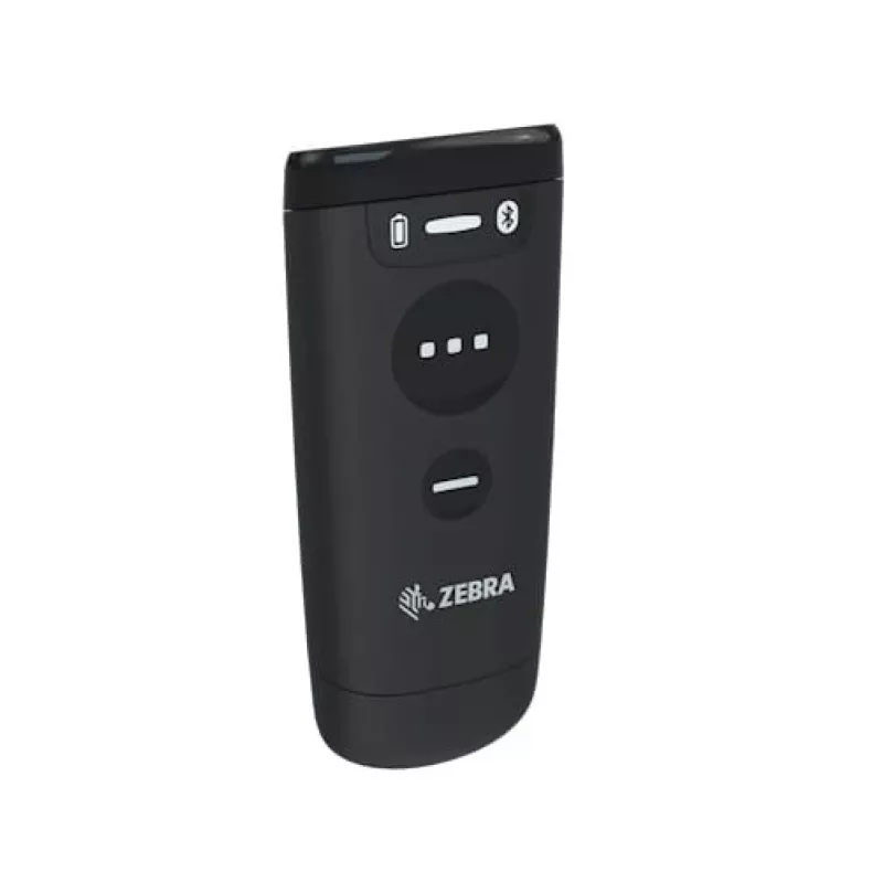 Φορητός αναγνώστης barcode Zebra CS60 1D/2D LED Ασύρματος IP65 Μαύρο, Bluetooth/USB, εμβέλεια 100 m, 83 g