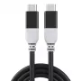 Καλώδιο USB-C - USB-C, PD100W, 40Gbit/s, USB4 (Μαύρο, 3m)