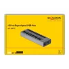 DeLOCK Εξωτερικός USB-Hub 5 Gbps με 10 θύρες + διακόπτη