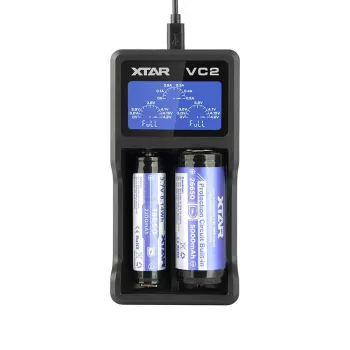 XTAR VC2 οικιακός φορτιστής μπαταριών USB