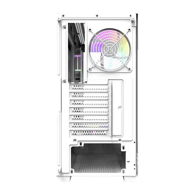 Κουτί υπολογιστή Darkflash DS900 (λευκό) + 7 ανεμιστήρες ARGB