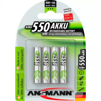 Μπαταρία Ansmann Blister 4 X Accu AAA 550 mAh