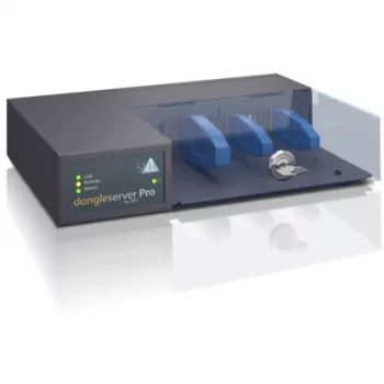 Διακομιστής εκτύπωσης SEH dongleserver Pro® Μαύρο Μπλε