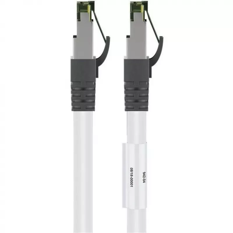 Wentronic 55127 - 5 M - Cat8.1 - S/FTP (S-STP) - RJ-45 - RJ-45 - Λευκό