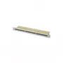 ROLINE Cat. 6 / Class E 48,30cm (19)-Patch panel, 24P, Αθωράκιστο, Ανοιχτό γκρι (26.11.0355)