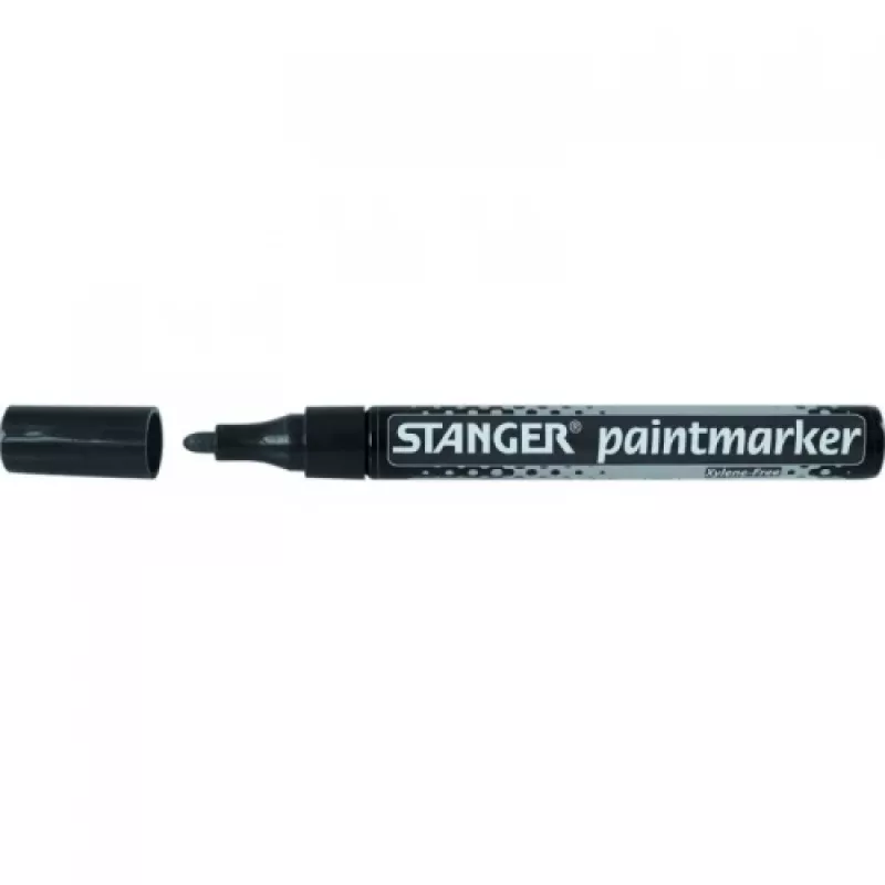 STANGER μαρκαδόρος χρώματος μαύρο, 2-4 mm, 1 τεμ. 219011