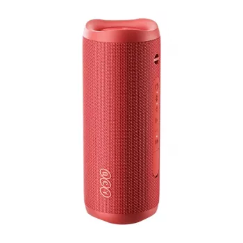 Φορητό ασύρματο ηχείο QCY SP7 κόκκινο — Bluetooth 5.0, συμπαγής φορητός σχεδιασμός