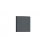 AQARA Smart Wall Switch H1 EU (με ουδέτερο, μονός διακόπτης) (WS-EUK03-G), γκρι - διακόπτης τοίχου Zigbee με ρελέ