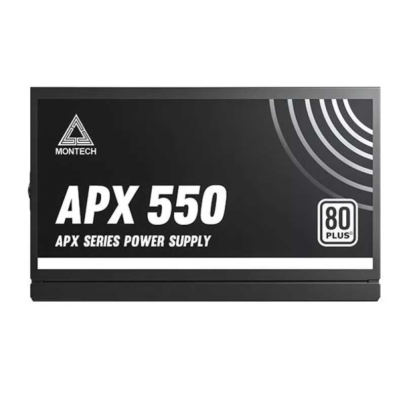 Montech APX550 τροφοδοτικό 550 W 20+4 pin ATX ATX μαύρο
