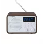 Φορητό ραδιόφωνο με Bluetooth και USB BLAUPUNKT PP7BT, χρώμα: καφέ ξύλο/λευκό