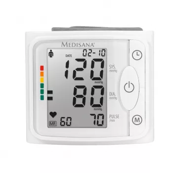 Medisana BW 320 πιεσόμετρο καρπού - αυτόματο, 2 χρήστες, 120 θέσεις μνήμης