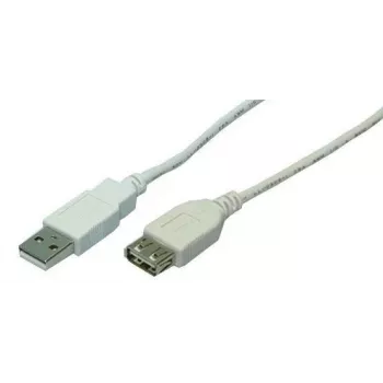 Καλώδιο USB LogiLink 2m USB 2.0 USB A Γκρι