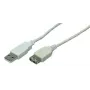 Καλώδιο USB LogiLink 2m USB 2.0 USB A Γκρι
