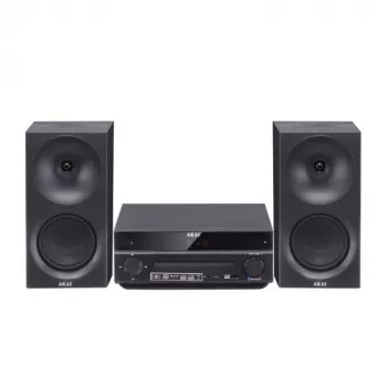 Ηχοσύστημα AKAI AM-301 BK Music Center – συμπαγής συσκευή ήχου σπιτιού