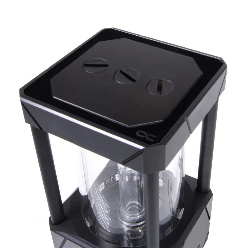 Υδρόψυκτρο Alphacool 13327 ακετάλη αλουμίνιο μαύρο διαφανές 5V RGB