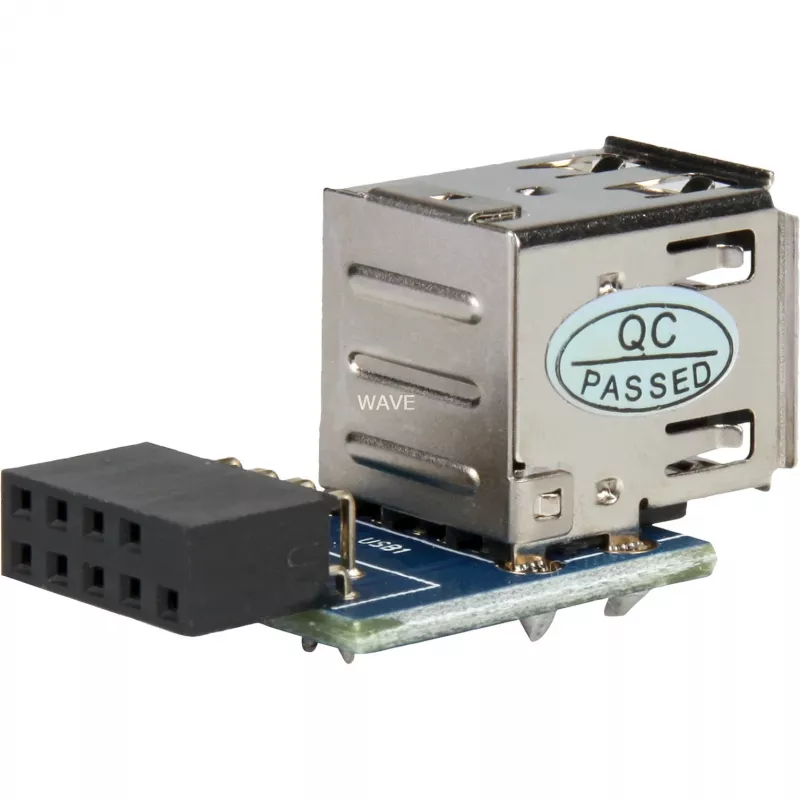 Προσαρμογέας DELOCK 1 x 9-Pin 2,54 mm σε 2 x USB 2.0-A 41825