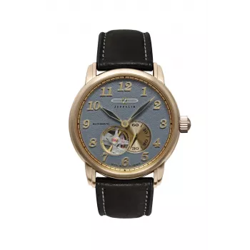 Ρολόι χειρός Zeppelin LZ127 76645 Automatic 40 mm θήκη από ανοξείδωτο χάλυβα