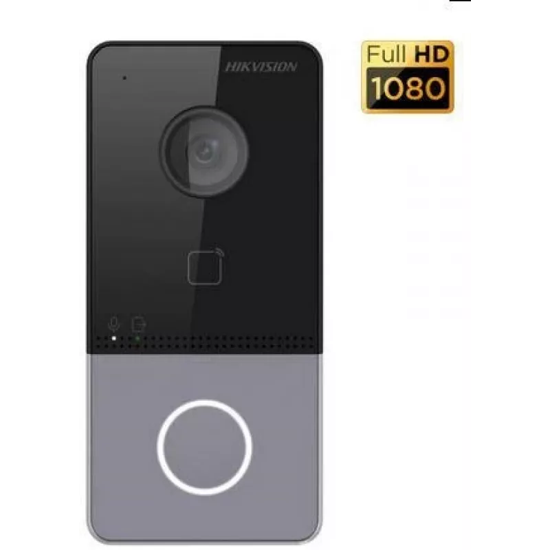 Hikvision DS-KV6113-WPE1(C) βιντεοθυροτηλέφωνο 2 MP μαύρο, γκρι