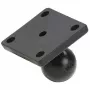Βάση πλάκα ορθογώνια RAM Mounts (2 x 1.7 ) - σφαίρα B (1 ), διάτρηση AMPS (RAM-B-347U)