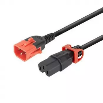 Αντάπτορας καλωδίου τροφοδοσίας MicroConnect MC-DUALC14C15-2M — dual C14 σε C15, 2 m